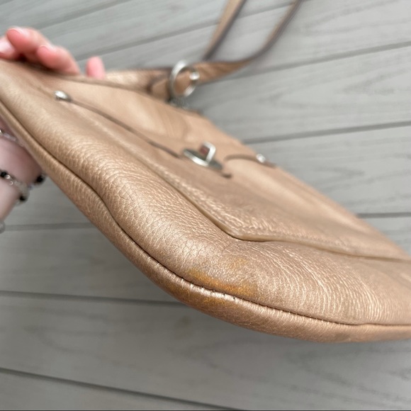 Coach Penelope Crossbody Bag Pewter Pebble Leather F16533 - Picture 9 of 14